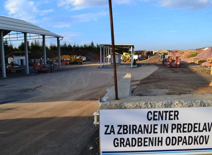 center za zbiranje in predelavo gradbenih odpadkov