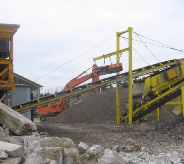 predelava gradbenega materiala
