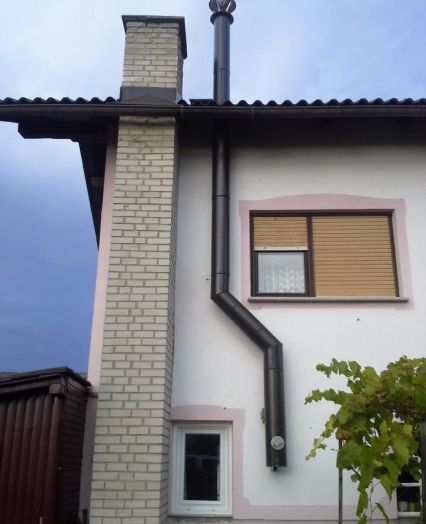 zamenjava poškodovanih delov dimnika